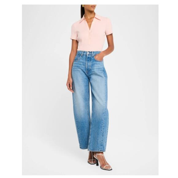 Veronica Beard Ryder High Rise Saddle Jeans Enough Said Size 29 NWT